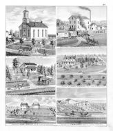 Seventh-Day Baptist Church, Hitchcock Woorhees, Frederick Oertley, Joseph Anderson, Henry Oertley, Hiram Rankin, Peoria County 1873